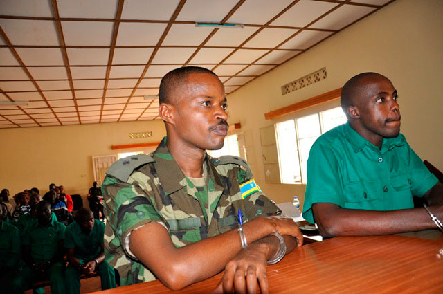 Lt. Mutabazi na Nshimiyimana Joseph alias Camarade.