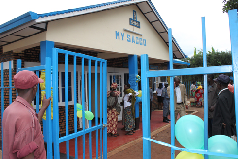 My SACCO ikorera mu nyubako ikomeye kandi irinzwe neza.