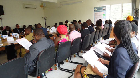 Abahagaririye imitwe ya politiki yibumbiye muri NFPO, mu nama rusange.