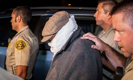 Mark Basseley Youssef ubwo yakurwaga iwe n