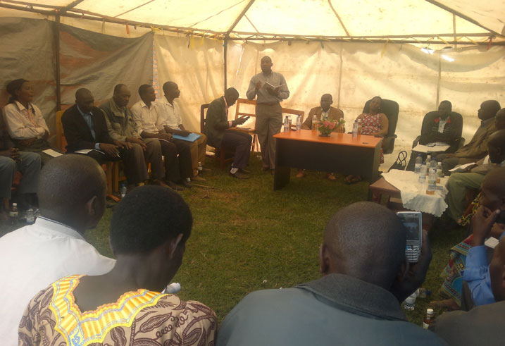 Ndagijimana Narcisse yasabye abo bavumvu kwishakamo ibisubizo aho gutegereza gusa inkunga.