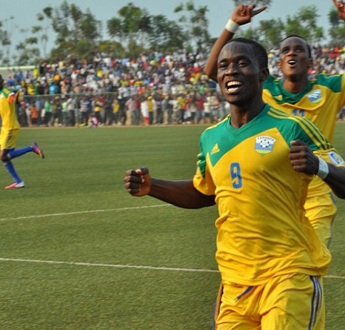 Ndahinduka Michel niwe watsinze igitego cy'u Rwanda mu Burundi.