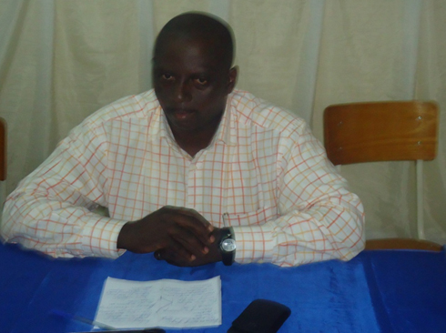 Ndemeye Albert, umunyamabanga nshingwabikorwa w'akarere ka Rusizi.