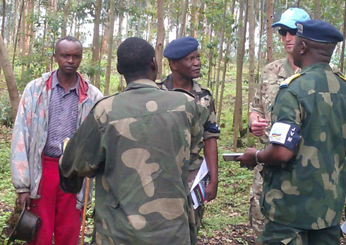 Ndizeye ngo yafashe umusirikare wa Congo akeka ko aje kwiba amatungo mu Rwanda.