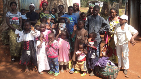 Aba Banyarwanda batahutse tariki 16/07/2013.