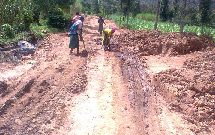 Ngo ntibakangwa n'ibyondo.