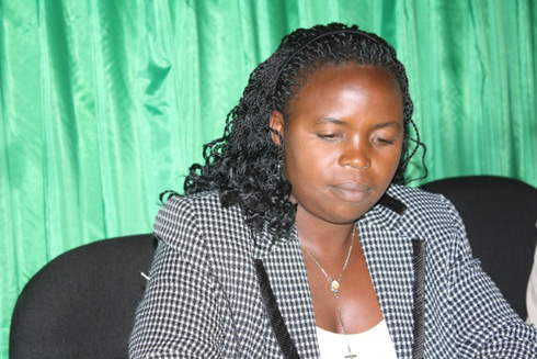 Umuyobozi w'akarere wungirije, Nyiraneza Clothilde, arasaba ko ihohoterwa ryacika burundu.