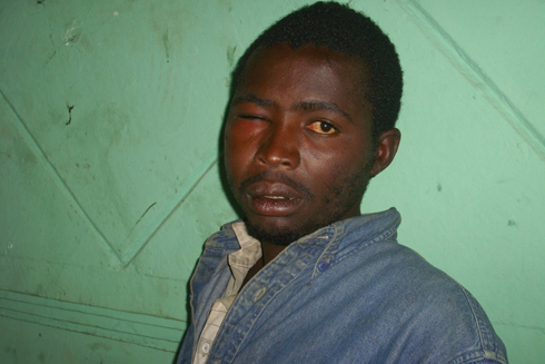 Uyu mugabo (Niyomugabo Vincent) niwe wakubise Gatabazi ibuye mu mutwe bimuviramo urupfu.