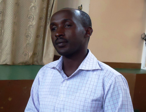 Nkurunziza Philbert, umuhuzabikorwa wa LWH arashaka abakozi 10.000 (Foto: L. Nshimiyimana).