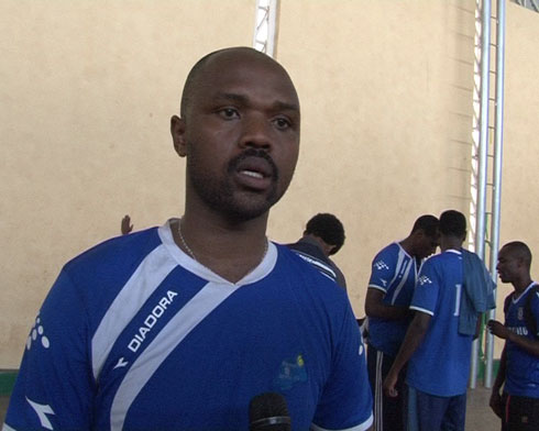 Nsabimana Eric 'Machine' Kapiteni wa Rayon Sport Volleyball Club.
