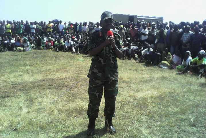 Ingabo z'igihugu zongeye gushimangira ko zigikomeje urugamba rwo kubohora u Rwanda./Foto: Sebasaza G. Emmanuel