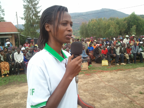 Uwimana Claudette uyobora umuryango MOUCECORE.