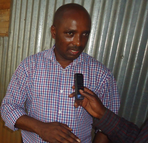 Nyamurinda Pascal, umuyobozi w'ikigo gishinzwe irangamuntu.