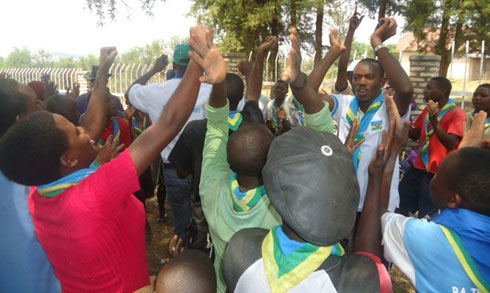 Nyuma y'igikorwa cyo kubaka uru rubyiruko rurangwa na murare.