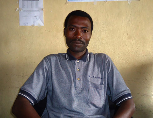 Nzitonda Sostene uhuza ibikorwa byo kurwanya SIDA mu karere ka Nyabihu.