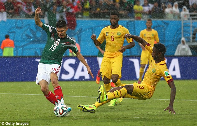Oribe Peralta niwe watsinze igitego cya Mexique ku munota wa 60