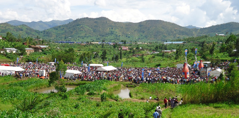 Abanyakarongi batagira ingano bitabiriye kwiyamamaza kw'abahanzi muri Primus Guma Guma Super Star Season 2