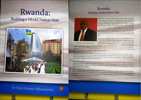 Minisitiri w'Intebe Pierre Damien Habumuremyi yanditse mu gitabo cye ko u Rwanda rw'ubu rutandukanye n'urw'abanyepolitiki bo hambere bashingiraga ku ivangura