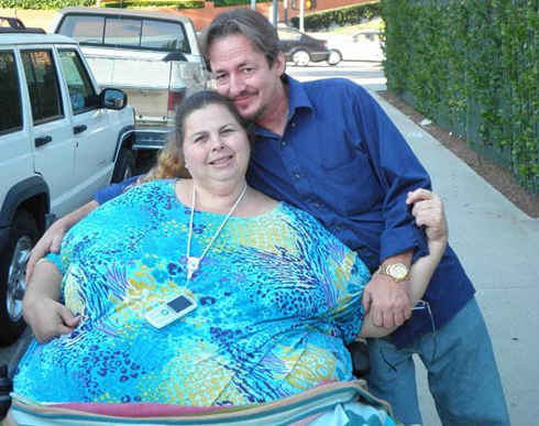 Pauline n'uwahoze ari umugabo we Alex, ubu wamutaye kubera umubyibuho.