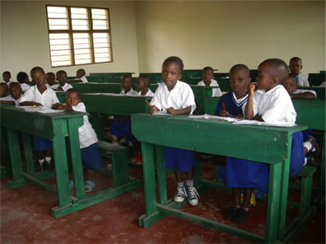 Abana bagera kuri 40 biga muri iri shuri biga ku nkunga y