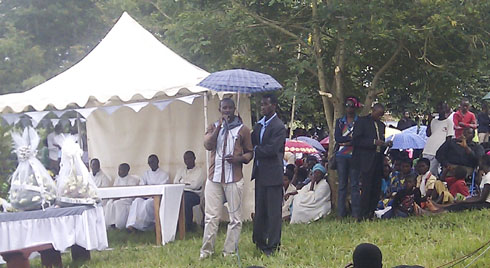 Perezida wa IBUKA muri Rwamagana, Munyaneza Jean Baptiste.