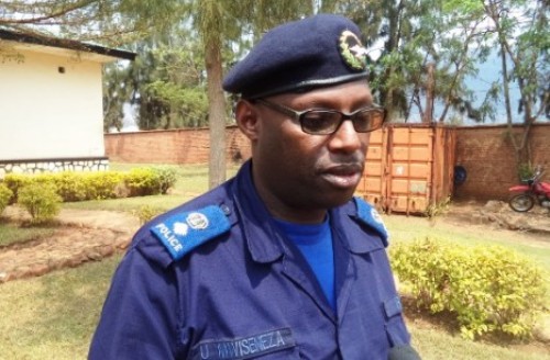 SSP Urbain Mwiseneza, Umuvugizi wa Police mu mujyi wa Kigali.