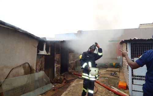 Depo yahiye ngo irimo ibicuruzwa bifite agaciro ka miliyoni 300.