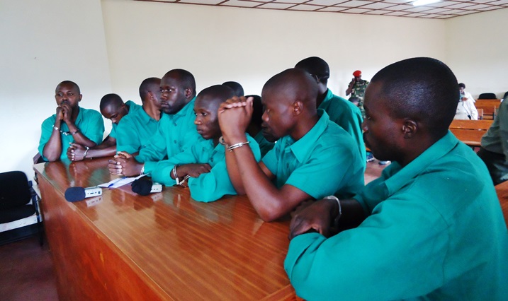 Abaregwa hamwe na Lt Mutabazi bazindutse bamwihakana, urukiko ruhita rusuzuma ububasha rufite bwo kuburanisha abasivile.