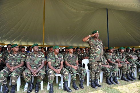 Harangije abasirikare 45.