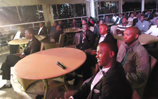 Bamwe mu bitabiriye ibiganiro by'urubyiruko rwashinze Umuryango RYAN (Rwanda Youth Action Network).