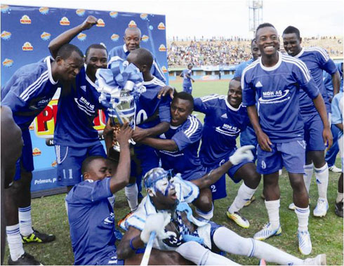 Rayon Sport yatwaye igikombe cya shampiyona.