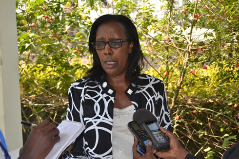 Rosa Rwabuhihi umugenzuzi mukuru wa Gender Monitoring Office.