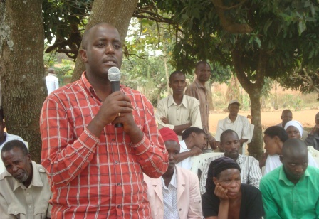 Rushimisha Marc yishimiye ko abatuye umurenge ayobora wa Kigabiro bumva ishingiro ry'ikigega AgDF.