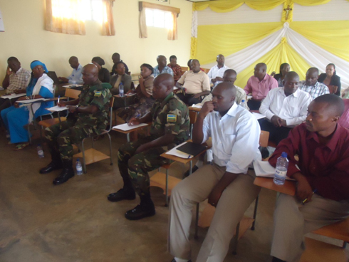 Abitabiriye inama basabwe kuranga aho bakora imirimonsimburagifungo baherereye.