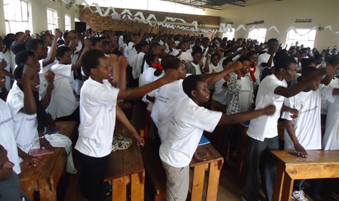 Izi ntore ziyemeje kuba ba ambasaderi ba gahunda ya Ndi Umunyarwanda