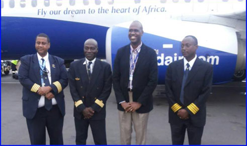 Muri RwandAir bakiranye ibishimo umukapiteni mushya kandi w'Umunyarwanda