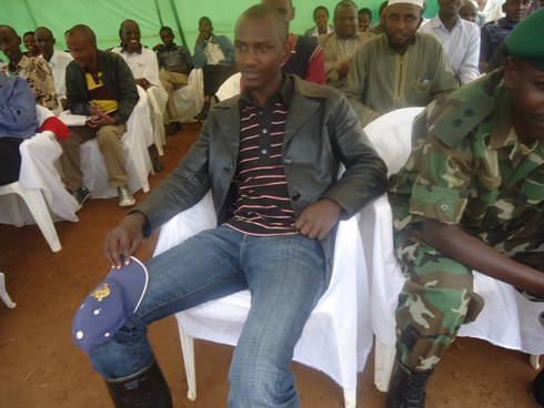 Rwasibo Eric yashimwe n