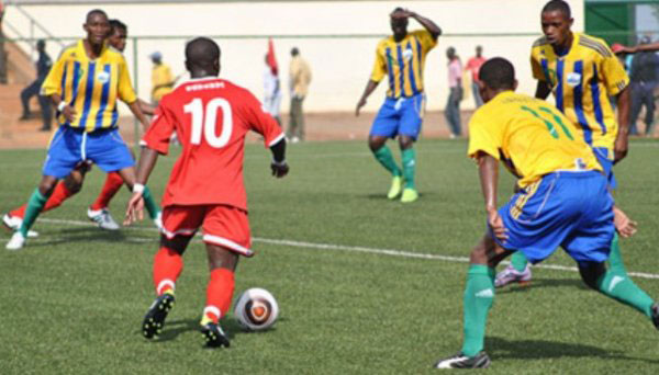 Saido Ntibazonkiza watsinze Amavubi igitego kuri uyu wa gatatu, aha yari mu mukino u Burundi bwatsinzwemo 3-1 i Kigali muri 2011.