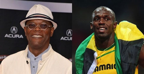 Samuel L Jackson ngo ashaka gukinana na Usain Bolt muri filimi