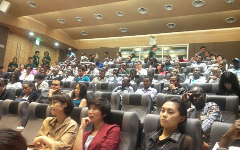 Amarushanwa ku iterambere rya Afurika yitabiriwe na kaminuza zitandukanye zo muri Koreya y'Epfo.