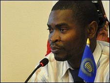 Stedman Noble wahuguye abakuriye federasiyo ku buhanga bwo gukora ubuvugizi neza.