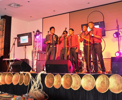 Abasore bagize itsinda The Voice ryo muri Tanzania.