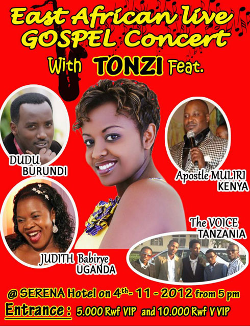 Iki gitaramo kizagaragaramo buri gihugu mu bigize EAC kizaba gifite ugihagarariye.