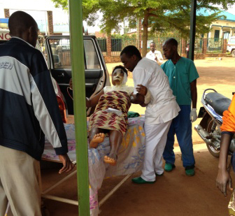 Bamwohereje mu bitaro bya Roi Faysal i Kigali.