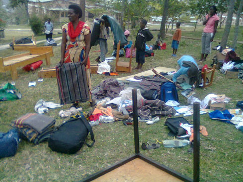 Tumwe mu dukoresho babashije kurokora.