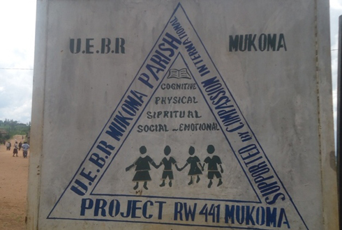 Ikirango cya UEBR Paruwasi Mukoma.