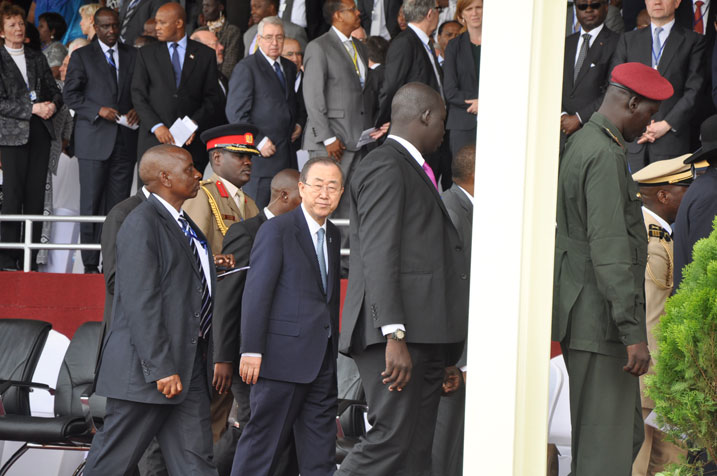 Umunyamabanga mukuru w'umuryango w'abibumbye nawe yifatanyije n'Abanyarwanda kwibuka Jenoside yakorewe Abatutsi.