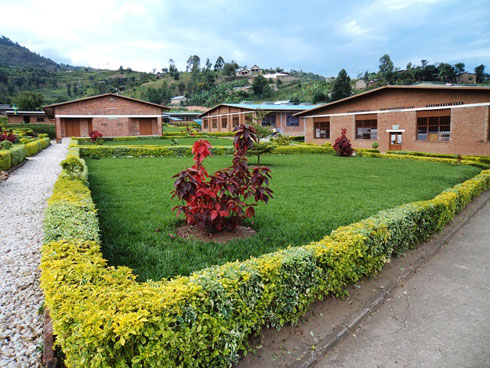 Ubusitani bwakozwe na IPRC West ifatanyije na IRDP.