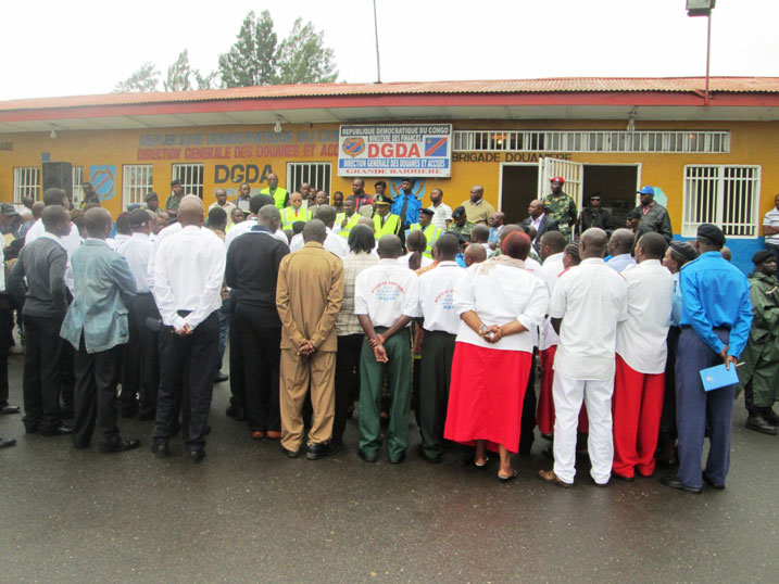 Ubwinshi bw'abakozi bakora ku mupaka uhuza Goma na Gisenyi bugiye kugabanuka.