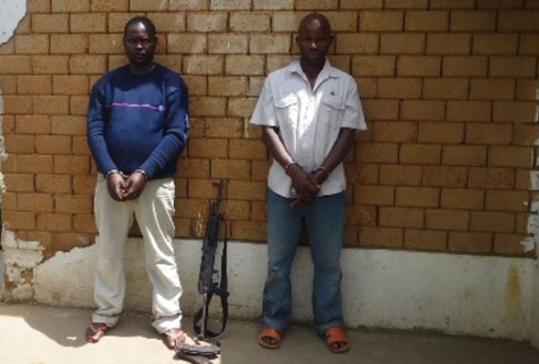 Ubwo Harerimana na Habumuremyi batabwaga muri yombi bemeye icyaha.